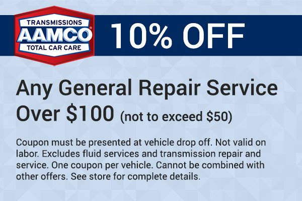 10% off general repair service